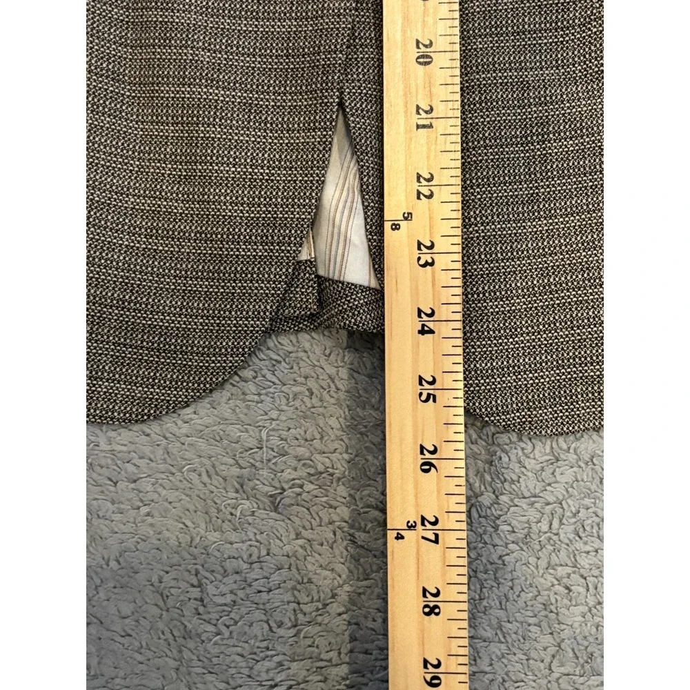 Cabi Blazer Jacket Womens 2 Gray One Button Office Career Casual Style #923